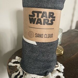 Star Wars Darth Vader Sand Cloud blanket. Disney. 100% Turkish Cotton. NWT.